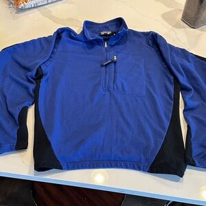 Patagonia Blue Quarter-Zip Fleece